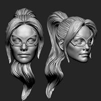 Black Cat head - Marvel Spiderman  | 3D