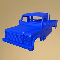 LAND ROVER DEFENDER 110 PICKUP 2011 PRINTABLE CAR BODY | 3D