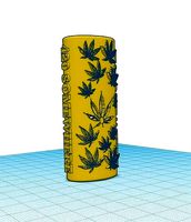420 Somewhere Weed lighter case designed to fit Bic Lighter | 3D