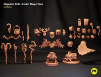 Magnetic DnD - Forest Magic Pack | 3D