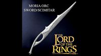 MORIA ORC SWORD SCIMITAR - THE LORD OF THE RINGS | 3D
