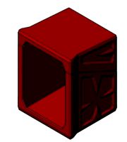 Commander Display Deck Box | 3D