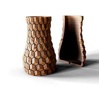 Stretched honeycomb vase  | 3D