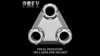 FERAL PREDATOR TRI LASER FOR HELMET MASK - PREY MOVIE | 3D