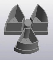 Radiation hazard planter | 3D