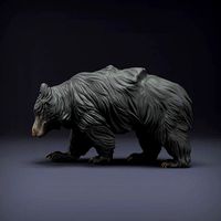 Sloth Bear for 3D Printing | 3D