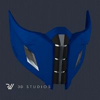 MK11 Sub-Zero Mask V15 - STL File | 3D