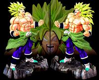 Broly Super Saiyan 3 Dragon Ball Z Figure for 3D print | 3D