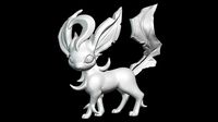Printed O Leafeon - Pokemon | 3D