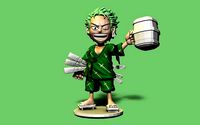 Zoro Chibi Fan Art | 3D