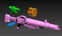 T60 Weapon 3d Printable | 3D