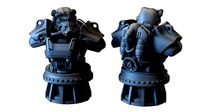 T60 Power Armor Bust 3d Printable | 3D