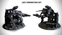 Last Hammer Tank 3d Printable Diorama 100mm | 3D