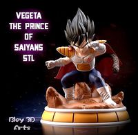 Kid Vegeta STL | 3D