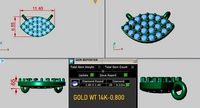 evil eye pendant | 3D