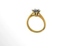 Women Engagement Ring 3dm STL | 3D