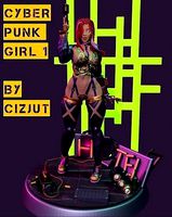 CYBERPUNK GIRL RELEASE 1 | 3D