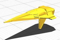 TOG Serpens Inspired Destroyer | 3D