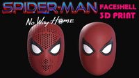 SPIDER MAN-TOM HOLLAND- FACESHELL READY TO 3D PRINT | 3D