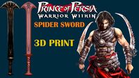 PRINCE OF PERSIA-SPIDER SWORD-STL-FBX-ZTL 3D PRINT MODEL | 3D