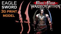 PRINCE OF PERSIA-EAGLE SWORD COSPLAY 3D Print Model | 3D