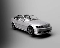 e46 coupe detailed scale model kit 3D print model | 3D