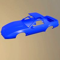 PONTIAC FIREBIRD KITT 1982 PRINTABLE CAR BODY | 3D