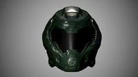 Printable Doom Eternal Helmet STL | 3D