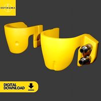 Boba Fett Knee Amour Return Of The Jedi Clean and Battle Damaged | 3D