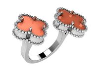 Flower Milgrain Ring 0526 | 3D