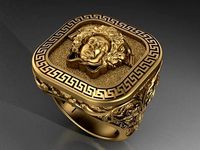 Versace ring | 3D