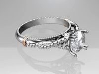 Engagement ring | 3D