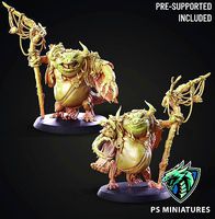 Green Slaad Lizardman - Bundle | 3D