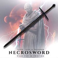 Necrosword from Thor Love and Thunder | 3D