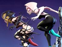 Spider Gwen Multi Versions SFW NSFW STL 3D print model | 3D