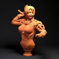 Taki bust | 3D
