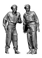 British tank crew WWII Nort-West Europe | 3D