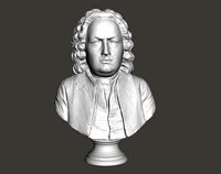 Johann Sebastian Bach 3d printing | 3D