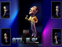 Freddie Mercury - Bubble Head | 3D