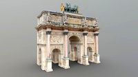 Arc de Triomphe du Carrousel - photogrammetry