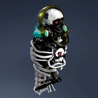Man robot body