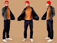 Guy in the Plaid Unbuttoned Shirt