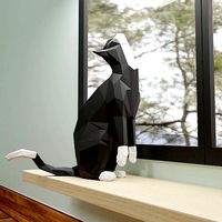 Cat low poly model