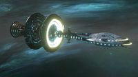SCFI IMPERIAL Corvette Spaceship Low-poly