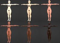Stylized Female Base