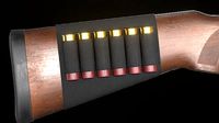 Shell Holder for Shotgun Stock