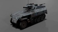 SdKfz 250-8 leichter Schutzenpanzerwagen Fire Support Vehicle