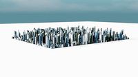 sci-fi city