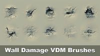 Wall Damage VDM Brushes Vol 1