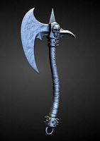 AXE1 high and low poly